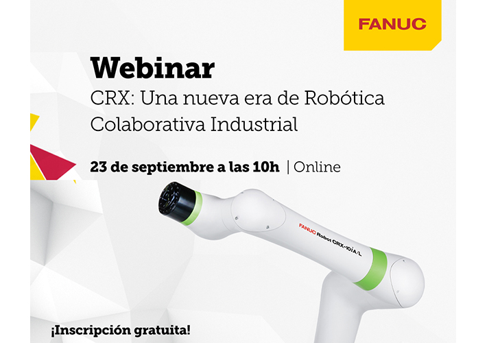 Foto FANUC Iberia organiza webinar sobre el “CRX: una nueva era de Robótica Colaborativa Industrial”